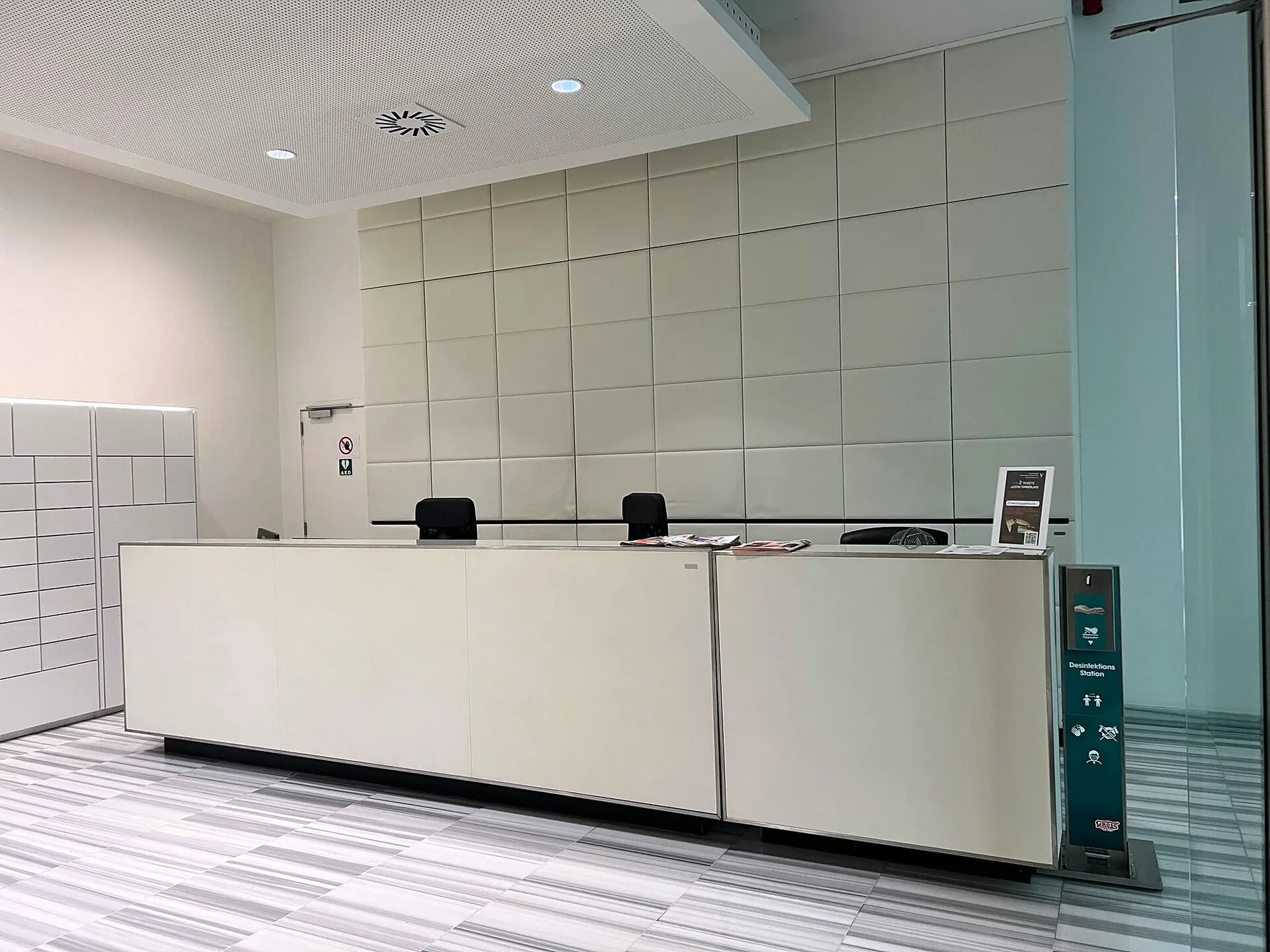 Building reception